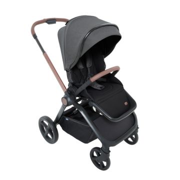 Carucior copii duo Chicco Mysa de la nastere pana la 22Kg Black Satin