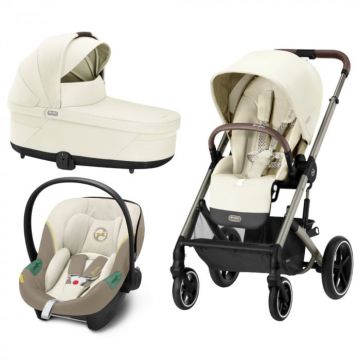Carucior Cybex Balios S Lux 3 in 1 Taupe Seashell Beige