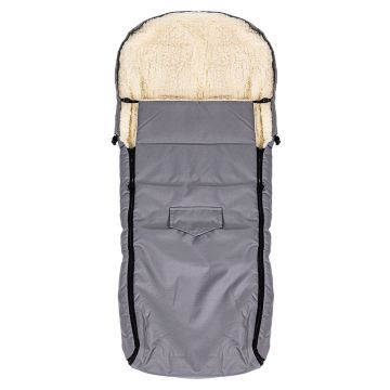 Sac de dormit impermeabil de lana Nativo Winter 110x40 cm pentru landoucaruciorsanie Gri