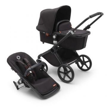 Carucior Bugaboo Fox Cub Black/Midnight Black 2 in 1