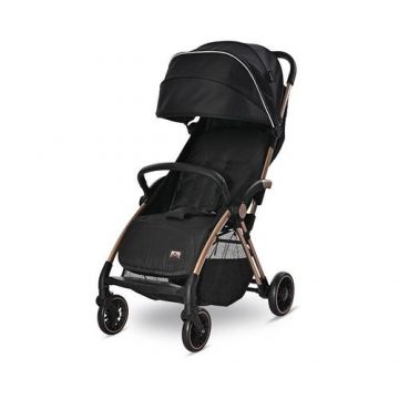 Carucior sport autofold Lorelli Quick Black Jasper, 0 luni - 4 ani, pana la 22 kg, spatar reglabil in 3 pozitii, pozitie de somn, copertina cu protectie solara, materiale tratate UV, suport reglabil de picioare, pliere cu o singura mana