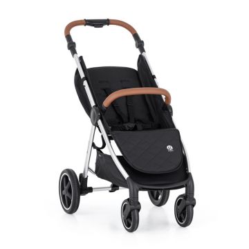 Cadru carucior PetiteMars aluminiu 0-22 kg 111x57x86 cm Black