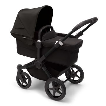 Carucior Bugaboo Donkey 5 Mono black midnight black