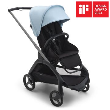 Carucior Bugaboo Dragonfly graphite midnight black skyline blue