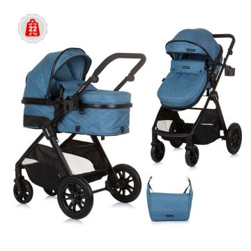 Carucior combinat Chipolino Harmony 2024 Blue