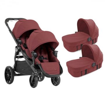 Carucior gemeni Baby Jogger City Select Lux Port sistem 2 in 1 - Resigilat