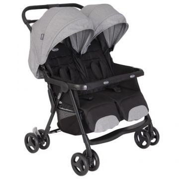 Carucior Graco DuoRider Steeple Gray, 0 - 36 luni