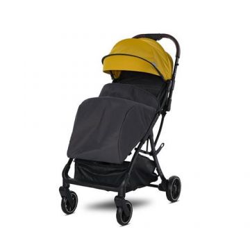 Carucior sport autofold Lorelli Minori, pana la 22 kg, 0 - 4 ani (Negru/Galben)