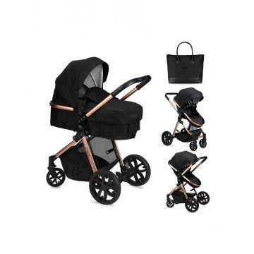 Carucior transformabil 2in1 Momi Limuru - Black