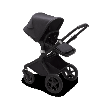 Carucior 2 in 1 Bugaboo Fox 2 Mineral black washed black