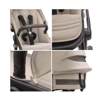 Carucior 2 in 1 Bugaboo Fox 5 black desert taupe