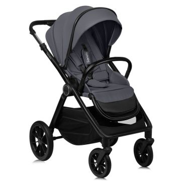 Carucior 3 in 1 Lionelo reversibil Layla gri