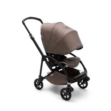 Carucior Bugaboo Bee 6 Mineral, 4 roti, 22 kg max (Negru/Maro)