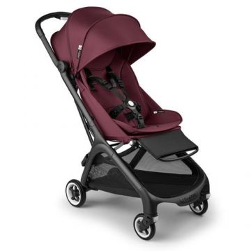 Carucior Bugaboo Butterfly, 6 luni - 4 ani, max 22 kg (Negru/Visiniu)