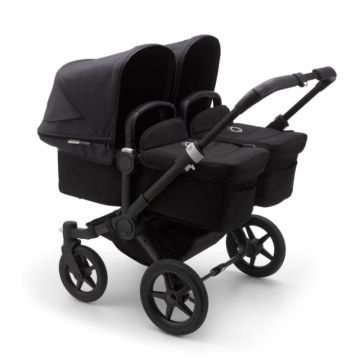 Carucior Bugaboo Donkey 3 Twin Mineral Black Washed Black