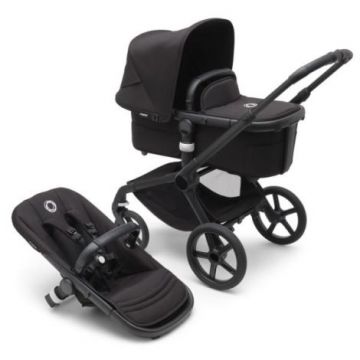 Carucior Bugaboo Fox 5 Black Midnight Black 2 in 1