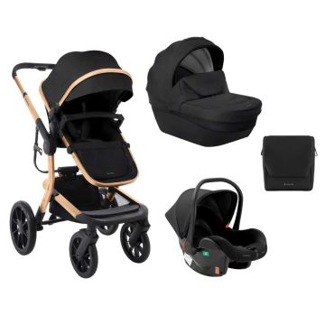 Carucior combinat 3 in 1 Kikka Boo Irene Negru