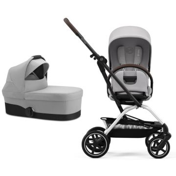 Carucior Cybex Eezy S Twist+2 Silver Fog Grey 2 in 1