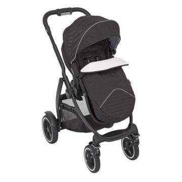 Carucior Graco Evo XT Iron, 0-15 kg, 0-3 ani (Negru)