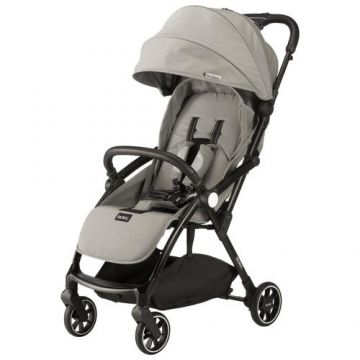 Carucior Leclerc Magic Fold Plus Grey, 0 luni - 5 ani, husa de ploaie si geanta de transport incluse