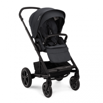 Carucior Nuna MIXX next Ocean, 0 - 22kg, pliabil, husa de ploaie (Negru)