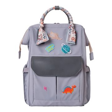 Geanta rucsac pentru carucior Kikka Boo Myla Grey