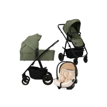 Carucior 3 in 1, Lionelo, Amber Plus, Cu scoica auto Bej testata ADAC, Reversibil, Maner ajustabil, Cu accesorii, Cu ventilatie panoramica 3D, Pana la 22 kg, EN1888-1, EN1888-2, EN1466, ECE R129, Verde Carucior 3 in 1, Lionelo, Amber Plus, Cu scoica auto Bej testata ADAC, Reversibil, Maner ajustabil, Cu accesorii, Cu ventilatie panoramica 3D, Pana la 22 kg, EN1888-1, EN1888-2, EN1466, ECE R129, Verde