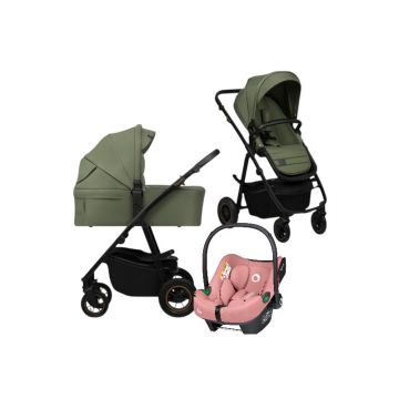 Carucior 3 in 1, Lionelo, Amber Plus, Cu scoica auto Roz testata ADAC, Reversibil, Maner ajustabil, Cu accesorii, Cu ventilatie panoramica 3D, Pana la 22 kg, EN1888-1, EN1888-2, EN1466, ECE R129, Verde Carucior 3 in 1, Lionelo, Amber Plus, Cu scoica auto Roz testata ADAC, Reversibil, Maner ajustabil, Cu accesorii, Cu ventilatie panoramica 3D, Pana la 22 kg, EN1888-1, EN1888-2, EN1466, ECE R129, Verde
