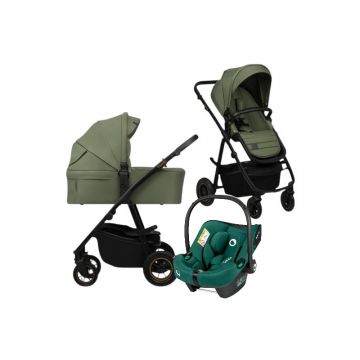 Carucior 3 in 1, Lionelo, Amber Plus, Cu scoica auto Verde testata ADAC, Reversibil, Maner ajustabil, Cu accesorii, Cu ventilatie panoramica 3D, Pana la 22 kg, EN1888-1, EN1888-2, EN1466, ECE R129, Verde Carucior 3 in 1, Lionelo, Amber Plus, Cu scoica auto Verde testata ADAC, Reversibil, Maner ajustabil, Cu accesorii, Cu ventilatie panoramica 3D, Pana la 22 kg, EN1888-1, EN1888-2, EN1466, ECE R129, Verde