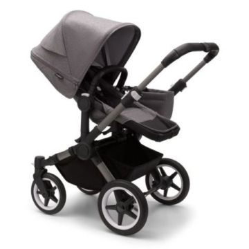 Carucior Bugaboo Donkey 5 Mono Graphite Grey Melange