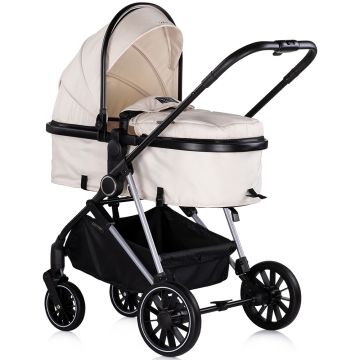 Carucior pentru copii Chipolino Aura 3 in 1 biscotta tranformabil, spatar reglabil, Suspensii, Maner reglabil, accesorii incluse Carucior pentru copii Chipolino Aura 3 in 1 biscotta tranformabil, spatar reglabil, Suspensii, Maner reglabil, accesorii incluse