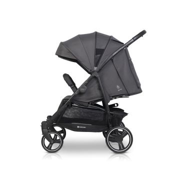 Carucior pentru gemeni 2 in 1 Euro Cart Doblo Iron, cu Landouri, pliabil, cu suspensii, spatar reglabil, copertina reglabila si accesorii incluse, greutate maxim admisa 22 kg Carucior pentru gemeni 2 in 1 Euro Cart Doblo Iron, cu Landouri, pliabil, cu suspensii, spatar reglabil, copertina reglabila si accesorii incluse, greutate maxim admisa 22 kg