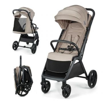 Carucior sport KinderKraft Loom, 0-22 kg, Bej Carucior sport KinderKraft Loom, 0-22 kg, Bej