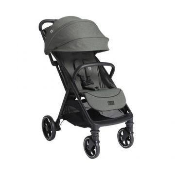 Carucior ultracompact Joie Signature Evergreen Parcel LX, 0 - 22 kg, 0 - 36 luni, Negru/Verde