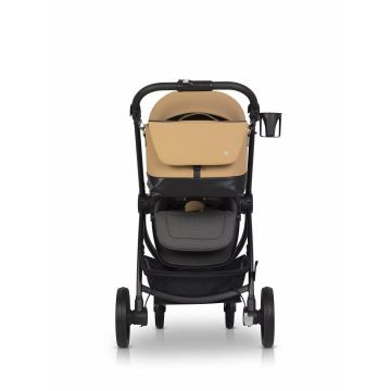 Geanta multifunctionala pentru mamici Euro Cart, compatibila carucioarelor Corso si Crox, cu un compartiment si buzunare, impermeabila si complet rigida, dimensiune 44 x 27 x 14 cm, Camel Geanta multifunctionala pentru mamici Euro Cart, compatibila carucioarelor Corso si Crox, cu un compartiment si buzunare, impermeabila si complet rigida, dimensiune 44 x 27 x 14 cm, Camel