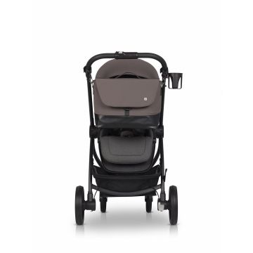 Geanta multifunctionala pentru mamici, Euro Cart, compatibila carucioarelor Corso si Crox, cu un compartiment si buzunare, impermeabila si complet rigida, dimensiune 44 x 27 x 14 cm, Taupe Geanta multifunctionala pentru mamici, Euro Cart, compatibila carucioarelor Corso si Crox, cu un compartiment si buzunare, impermeabila si complet rigida, dimensiune 44 x 27 x 14 cm, Taupe
