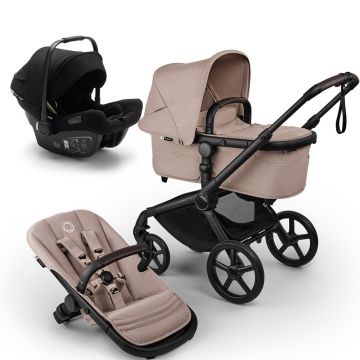 Carucior Bugaboo Fox 5 Renew Black Dessert Taupe 3 in 1 Carucior Bugaboo Fox 5 Renew Black Dessert Taupe 3 in 1