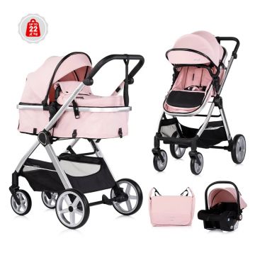 Carucior combinat Chipolino Vista 2025 Marshmallow Carucior combinat Chipolino Vista 2025 Marshmallow