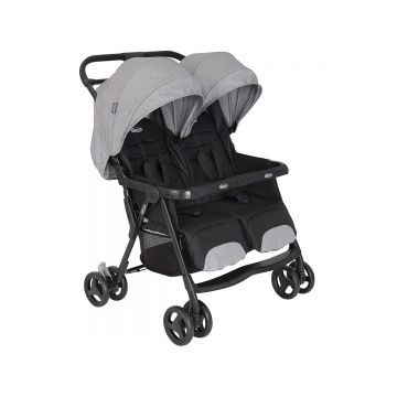 Carucior de gemeni Graco DuoRider Steeple Gray Carucior de gemeni Graco DuoRider Steeple Gray