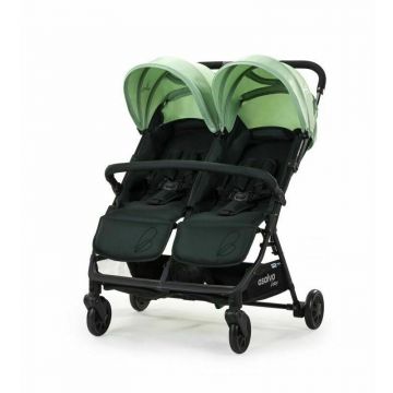Carucior gemeni, Asalvo, Henry, Pliabil, Pana la 15 kg fiecare, Cu cadru din otel, Capotina reglabila in 3 pozitii, Cu bara de protectie, Suport de picioare reglabil, Cu 2 cosuri depozitare, 0 luni+, Green, Resigilat Carucior gemeni, Asalvo, Henry, Pliabil, Pana la 15 kg fiecare, Cu cadru din otel, Capotina reglabila in 3 pozitii, Cu bara de protectie, Suport de picioare reglabil, Cu 2 cosuri depozitare, 0 luni+, Green, Resigilat