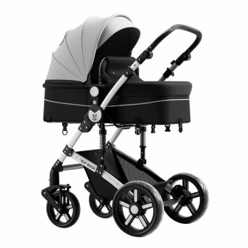 Carucior pentru copii Buf Boof A1 Deluxe Black White 2 in 1 reversibil 0-36 luni, cadru din aluminiu, amortizoare, accesorii incluse Carucior pentru copii Buf Boof A1 Deluxe Black White 2 in 1 reversibil 0-36 luni, cadru din aluminiu, amortizoare, accesorii incluse