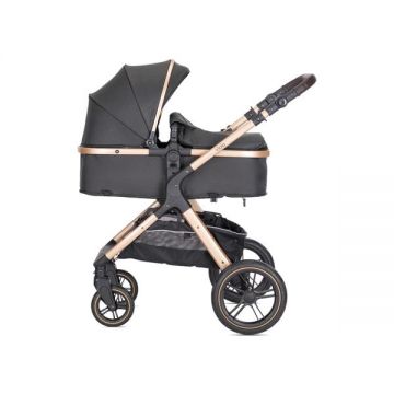 Carucior pentru copii Lorelli Viola Black 3 in 1 cos auto Spirit inclus, transformabil, sezut reversibil, maner ajustabil, cadru din aluminiu, suspensii, bara detasabila, pana la 22 kg, multiple accesorii Carucior pentru copii Lorelli Viola Black 3 in 1 cos auto Spirit inclus, transformabil, sezut reversibil, maner ajustabil, cadru din aluminiu, suspensii, bara detasabila, pana la 22 kg, multiple accesorii