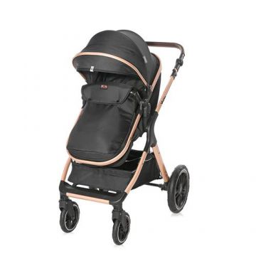 Carucior transformabil Lorelli Viola, cu adaptori cos auto, pana la 22 kg, Negru Carucior transformabil Lorelli Viola, cu adaptori cos auto, pana la 22 kg, Negru