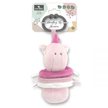Jucarie de plus Unicorn Roz 16 cm cu vibratie 0 luni+ Jucarie de plus Unicorn Roz 16 cm cu vibratie 0 luni+