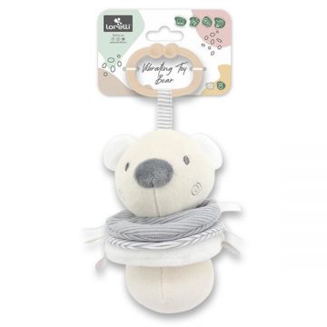 Jucarie de plus Ursulet Beige 16 cm cu vibratie 0 luni+ Jucarie de plus Ursulet Beige 16 cm cu vibratie 0 luni+
