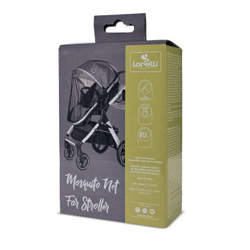 Plasa de insecte pentru carucioare Lorelli Black model universal Plasa de insecte pentru carucioare Lorelli Black model universal